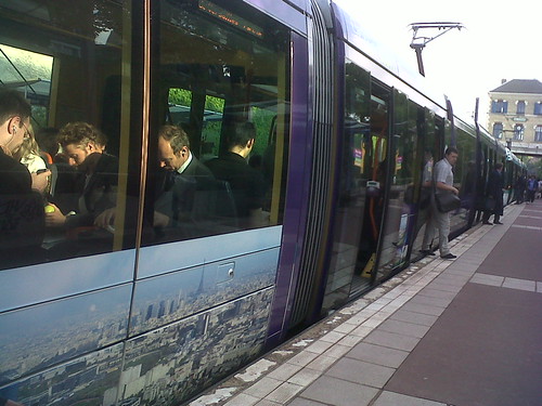 Nouvelle peinture Tram T2 RATP