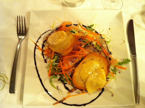 salade de chèvre chaud