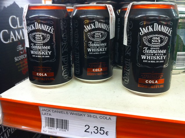 Jack Daniels en canette